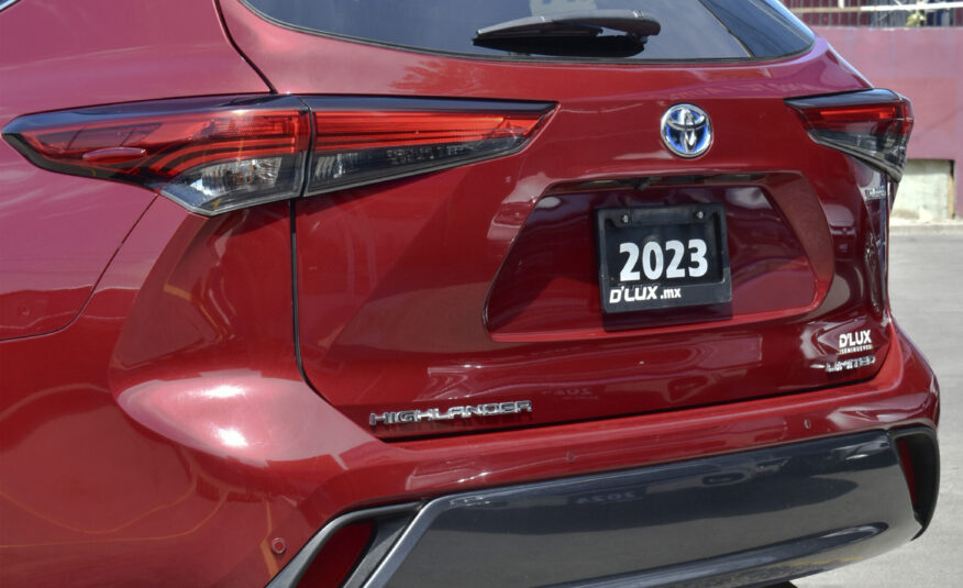 TOYOTA HIGHLANDER LIMITED 2023